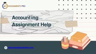 Accounting Assignment Help