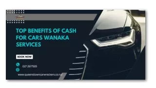 Top Benefits of Cash for Cars Wanaka Services