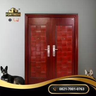WA 0821 7001 0763 (FORTRESS) Pintu Kamar Tidur  di Pangandaran