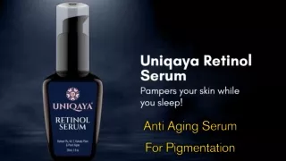 Serum for Women and Men From Uniqaya at Best Price