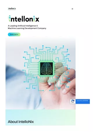 IntelloNix delivers advanced AI and machine learning solutions to transform business operations. Our services include AI