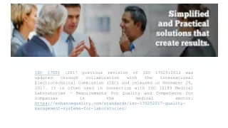 ISO 17025 Certification