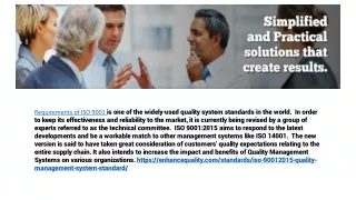 ISO 9001 Quality Management System