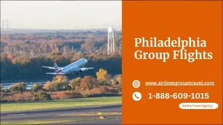 Philadelphia Group Flights