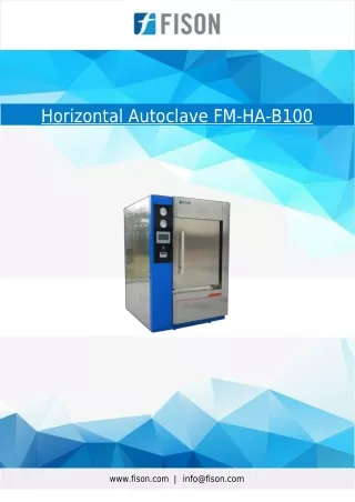 Horizontal-Autoclave