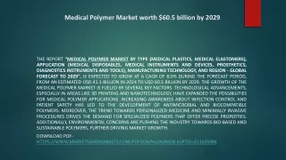 Medical Polymer Market worth $60