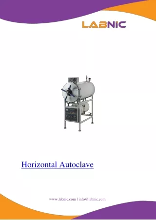 Horizontal-Autoclave-150 L