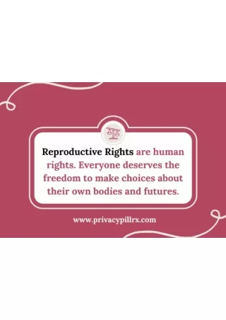 Reproductive rights are human rights