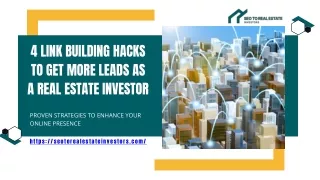 Essential Link-Building Hacks for Real Estate Investors