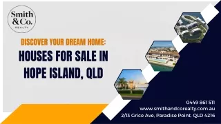 Houses For Sale Hope Island Qld