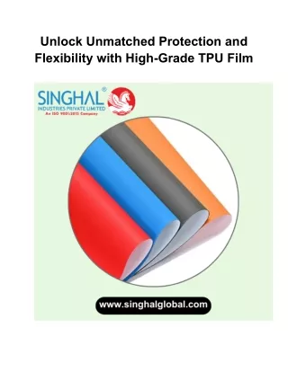 Transform Textiles with Innovative TPU Film