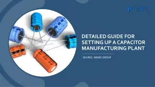 Setting up a Capacitor Manufacturing Plant PDF by IMARC Group