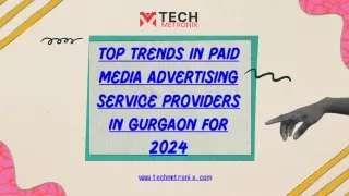 TechMetronix- Paid Media Advertising Service Provider in Gurgaon