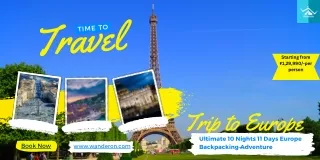 Ultimate 10 Nights 11 Days Europe Backpacking Adventure
