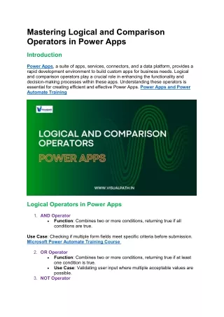 Power Apps and Power Automate Training Power Automate Online Training