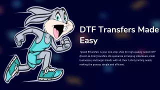 DTF Transfers Made Easy