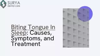 Tongue Biting During Sleep - Blogger post