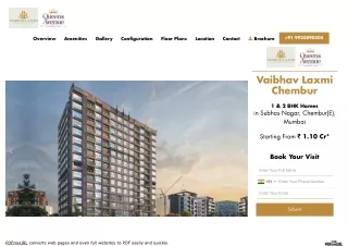 Vaibhav Laxmi Chembur | Codename Queens Avenue Project