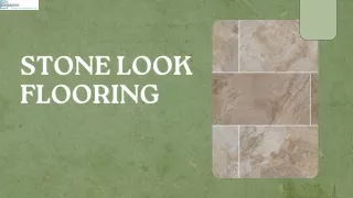 Stone Look Flooring: Timeless Elegance and Durability for Every Space-Buy Online