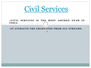 Civil services