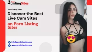 Discover the Best Live Cam Sites on Porn Listing Sites