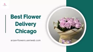 Arzan Flowers - Your Go-To for the Best Flower Delivery in Chicago