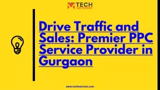 TechMetronix- PPC service provider in Gurgaon