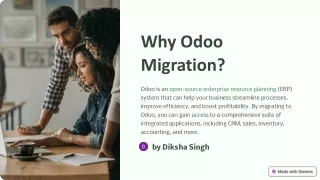 Why Does your business require Odoo Migration Service?