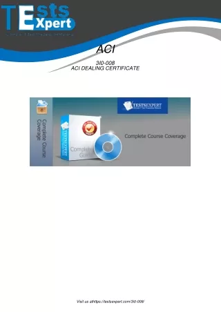Updated Testsexpert 3I0-008 Test Questions & Answers PDF Dumps