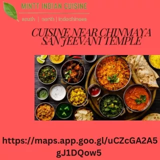 Culinary Delights Near Chinmaya Sanjeevani Temple