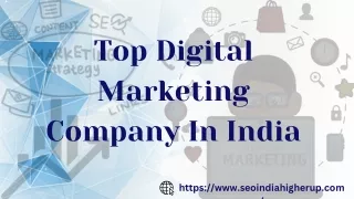 Top Digital Marketing Company In India-SEO India higherup