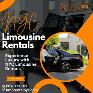 Experience Luxury with NYC Limousine Rentals