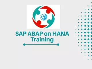 "SAP ABAP on HANA Training – Propel Your Career Forward!"