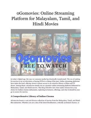 0Gomovies_ Online Streaming Platform for Malayalam, Tamil, and Hindi Movies