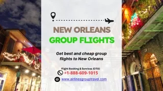 New Orleans Group Flights