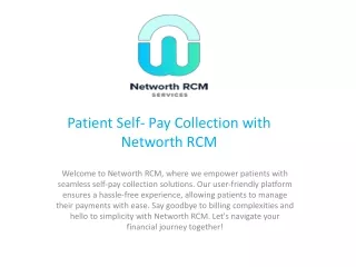 Patient Self- Pay Collection | Networth RCM