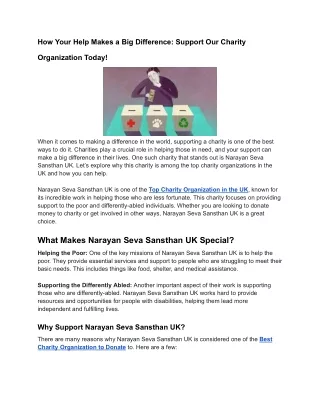 _How Your Help Makes a Big Difference_ Support Our Charity Organization Today!