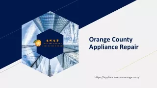 Orange County Appliance Repair