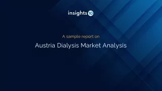 Austria Dialysis Market Analysis