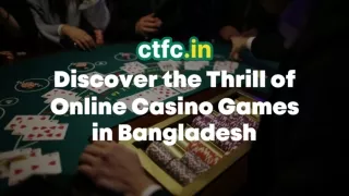 Online Casino Games in Bangladesh