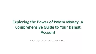 Paytm Money