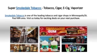 Premium Disposable Vapes at Smokedale Tobacco - Your One-Stop Vape Shop