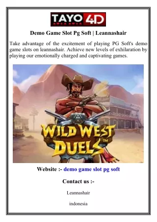 Demo Game Slot Pg Soft  Leannashair