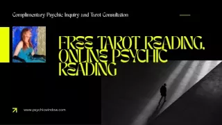 Free tarot reading, Online psychic reading