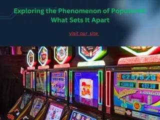 Exploring the Phenomenon of Populer4d: What Sets It Apart