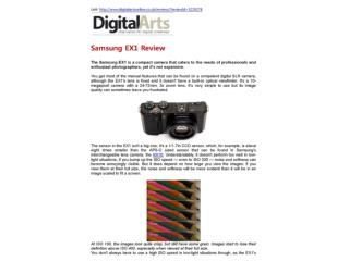 Samsung EX1 Review