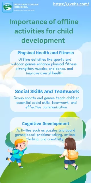 Importance of offline activities for child development