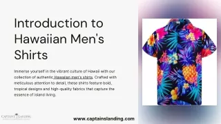 Hawaiian Men's Shirts: Your Ticket to Tropical Elegance