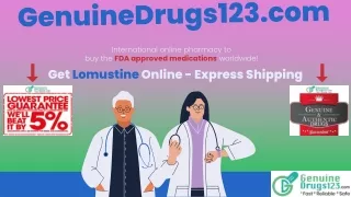 Get Lomustine Online - Express Shipping
