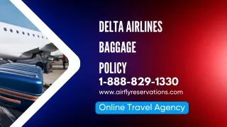 Delta Airlines Baggage Policy